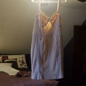 Body con cream dress